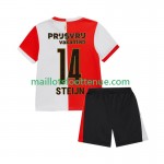 Maillot/Tenue Feyenoord Rotterdam Sem Steijn 14 Enfant Domicile 2025/2026